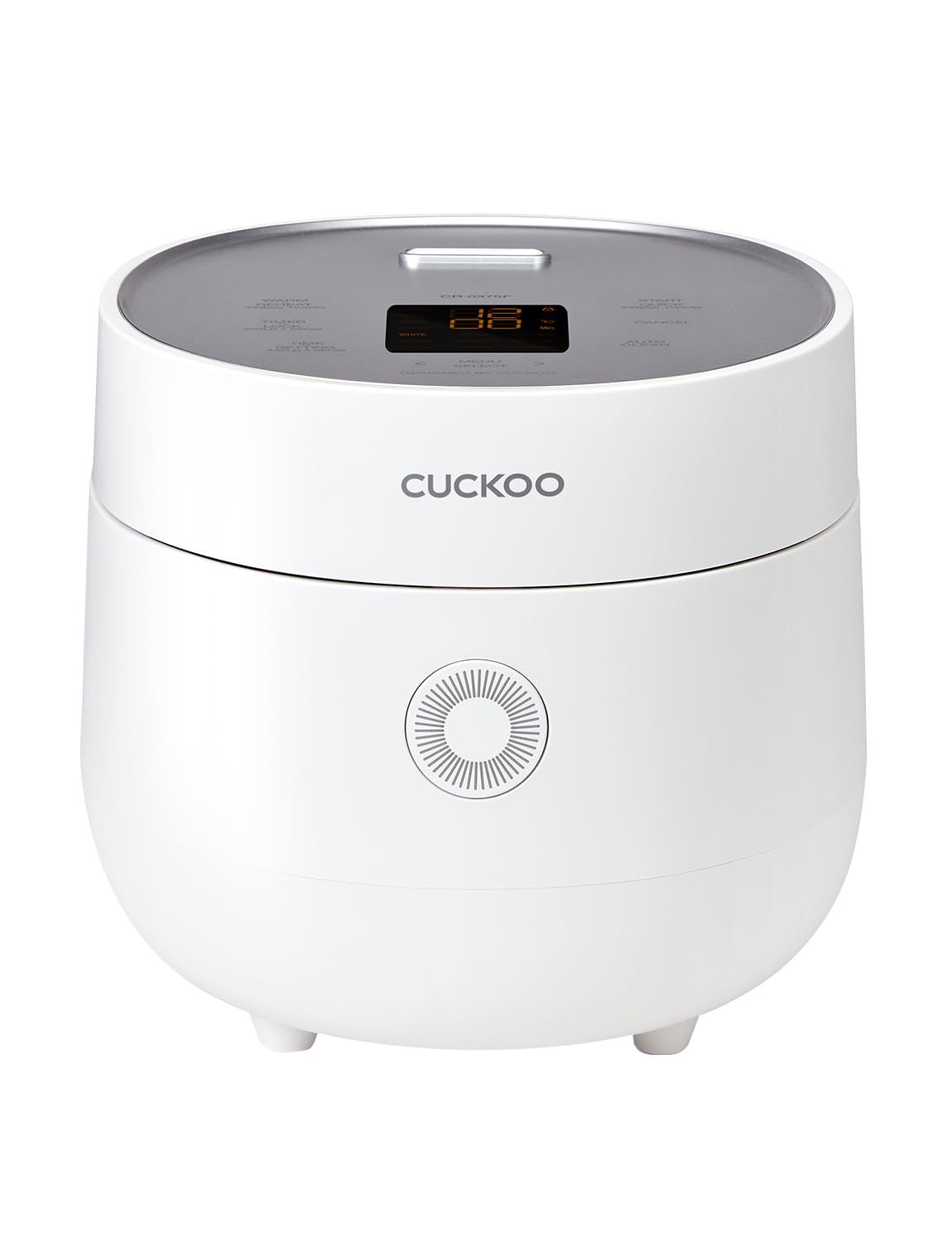 CUCKOO Micom Rice Cooker 6-Cup Uncooked / 12-Cup Cooked with Nonstick Inner Pot, Versatile Rice Maker with 9 Menu Options, Fuzzy Logic Technology, Auto Clean, Quick Rice Mode, Gray (CR-0675FG)