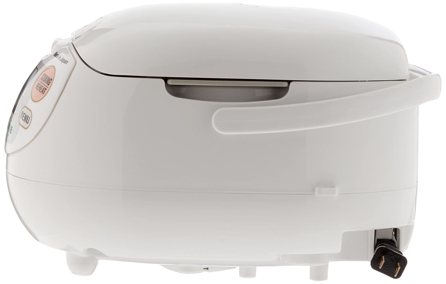 Zojirushi NS-ZCC10 Neuro Fuzzy Rice Cooker and Warmer 5.5 Cup, Premium White - Advanced Micom Technology