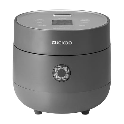 CUCKOO Micom Rice Cooker 6-Cup Uncooked / 12-Cup Cooked with Nonstick Inner Pot, Versatile Rice Maker with 9 Menu Options, Fuzzy Logic Technology, Auto Clean, Quick Rice Mode, Gray (CR-0675FG)