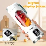 Digital Multimode Juicer Blender - Smart LED Display,eak-Proof, Diet-Friendly Compact Blender for Smoothies, Shakes, Baby Food & Lemon Juicing - Perfect Home & Travel Appliance,Gift for Family Members - Image 3