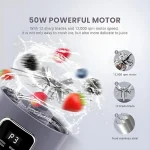 Digital Multimode Juicer Blender - Smart LED Display,eak-Proof, Diet-Friendly Compact Blender for Smoothies, Shakes, Baby Food & Lemon Juicing - Perfect Home & Travel Appliance,Gift for Family Members - Image 7